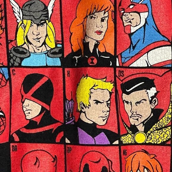 Periodic Table of Marvel Tee Shirt - Picture 3 of 4